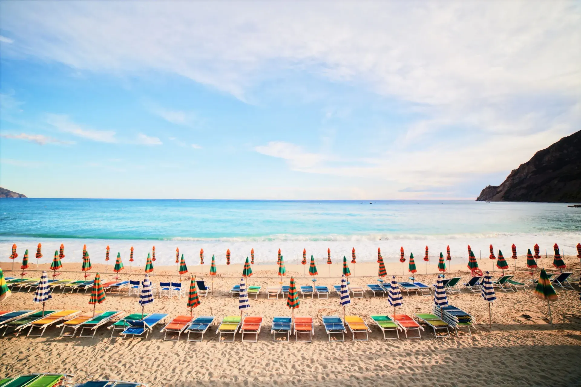 A peaceful Mediterranean coastline representing the thoughtful travel experiences Maralea helps plan